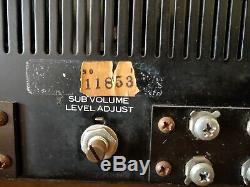 Vintage Sansui AU-111 Vacuum Tube / Valve Amplifier Working Properly