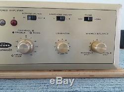 Vintage Scott 299 Stereo Tube Amplifier-VG cosmetics-Restoration ready