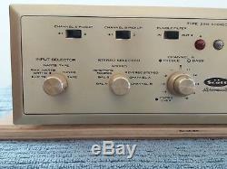 Vintage Scott 299 Stereo Tube Amplifier-VG cosmetics-Restoration ready