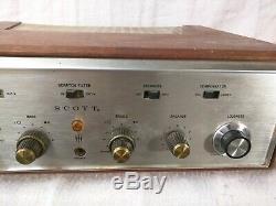 Vintage Scott LK-48-B Stereomaster Stereo Amplifier Tube Amp