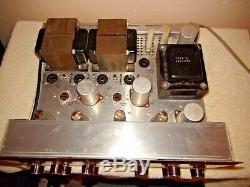 Vintage Scott LK 72 Stereo Integrated Amplifier Needs Tubes