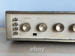 Vintage Sherwood Model S-1000 II Mono Tube Integrated Amplifier UNTESTED