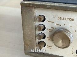 Vintage Sherwood Model S-1000 II Mono Tube Integrated Amplifier UNTESTED