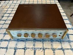 Vintage Sherwood S5500 S-5500 Tube Stereo Integrated Amplifier Amp