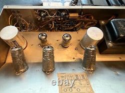 Vintage Sherwood S5500 S-5500 Tube Stereo Integrated Amplifier Amp