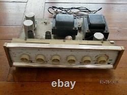 Vintage Sherwood S-1000 III Integrated Tube Amplifier All Original Nice