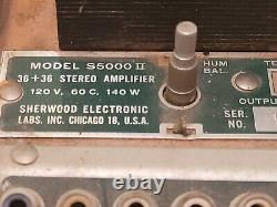 Vintage Sherwood S-5000 II Integrated Tube Amp Serviced Cooper HiFi WithTubes L@@K