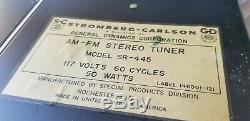 Vintage Steomberg Carlson ASR-333 Integrated tube amplifier Amp & SR-445 Tuner