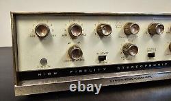 Vintage Stromberg Carlson ASR-435 Stereo 24 Integrated 6BQ5 Tube Amp