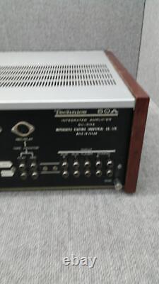 Vintage TECHNICS SU-50A solid state integrated amplifier junk For Repair