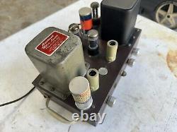 Vintage TUBE AMPLIFIER 6V6 Guitar Or Harp Amp Project Acrosound Transformer