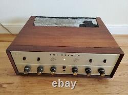 Vintage The Fisher KX-100 Tube Stereo Integrated Amplifier-Fully Restored