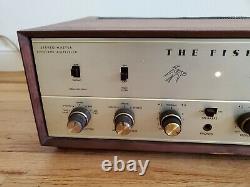 Vintage The Fisher KX-100 Tube Stereo Integrated Amplifier-Fully Restored