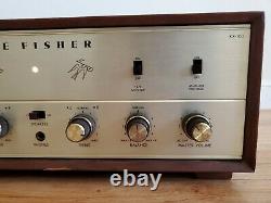 Vintage The Fisher KX-100 Tube Stereo Integrated Amplifier-Fully Restored