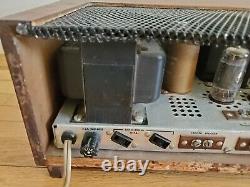 Vintage The Fisher KX-100 Tube Stereo Integrated Amplifier-Fully Restored