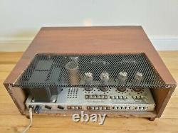 Vintage The Fisher KX-100 Tube Stereo Integrated Amplifier-Fully Restored