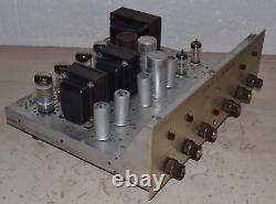 Vintage The Fisher KX-100 Tube Stereo Master Control Amplifier