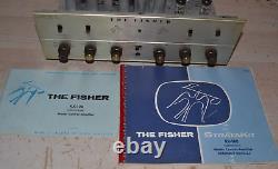 Vintage The Fisher KX-100 Tube Stereo Master Control Amplifier