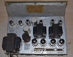 Vintage The Fisher KX-100 Tube Stereo Master Control Amplifier