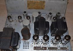 Vintage The Fisher KX-100 Tube Stereo Master Control Amplifier