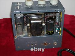 Vintage VM 10 Watt Single Ended 6v6 Tube Amp, Phono, Microphone, Guitar