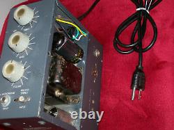 Vintage VM 10 Watt Single Ended 6v6 Tube Amp, Phono, Microphone, Guitar