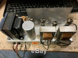 Vintage Vacuum Tube Stereo Amplifier 6bq5 Se