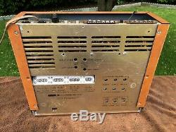 Vintage tube amp Heathkit AA-100 DayStrom stereo integrated amplifier 12AX7 7199