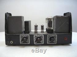 Vintage valve tube amplifier handwired