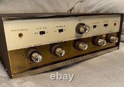 Vtg Channel Master (Sanyo) 6601 amplifier Stereo Integrated Tube Amp WORKS