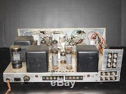 Vtg Lafayette LA-240 Tube Amplifier Audio Stereo Speaker System Integrated Amp
