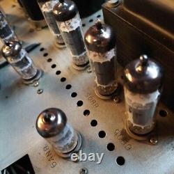 Working 1962 LUXMAN SQ5B Tube Type Integrated Amplifier AC100V Confirmed Rare