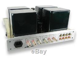 YAQIN MC-100B 60WPC KT88 6N8P 12AX7B Class A Tube Integrated Amplifier