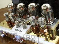 YAQIN MC-100B GB KT88 Vacuum Tube Hi-end Integrated Power Amplifier 110v-240v US