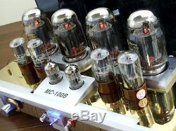 YAQIN MC-100B GOLD KT88 Vacuum Tube Hi-end Integrated Power Amplifier 110v-240v