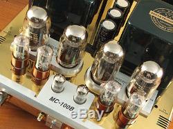 YAQIN MC-100B GOLD KT88 Vacuum Tube Hi-end Integrated Power Amplifier 110v-240v