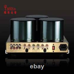YAQIN MC-10T Desktop EL34 Vacuum Tube Amplifier HIFI With 12AX7 Pre-amplifier
