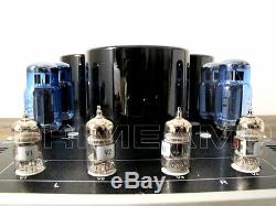 YAQIN MC-13S BK 6CA7 BL Vacuum Tube Push-Pull Integrated Amplifier MC-10T 10L US