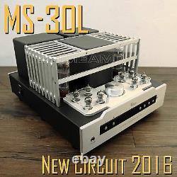 YAQIN MS-30L BK EL34 Push-Pull Tube STERE Integrated Amplifier 2016 New Circuit