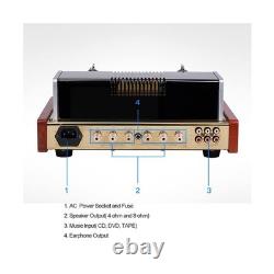 Yaqin MC-84L Stereo Vacuum Tube Push-Pull Integrated Amplifier, Output Power12